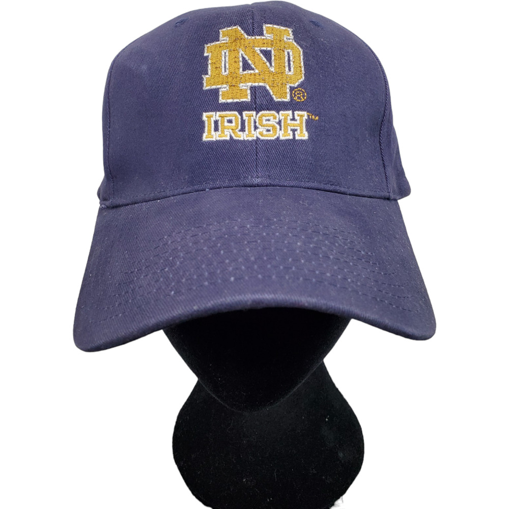 Notre Dame Fighting Irish Flashing Fiber Optic Cap NCAA Lightwear Mens Navy‎
